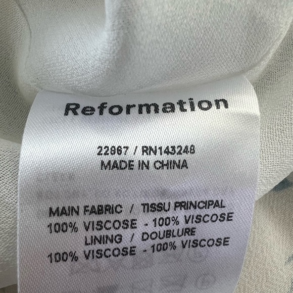 Reformation Nikita Floral Midi Dress - Pompadour - Picture 9 of 9